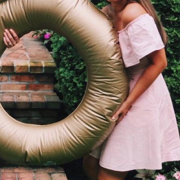 Strapless Pink Dress - Picture 2 of 4